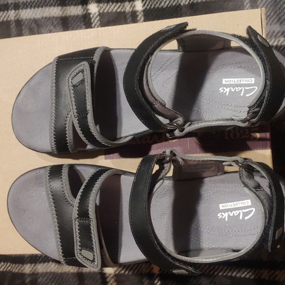 Clarks Inmotion Sail Leather sandals size 9 - Picture 5 of 5